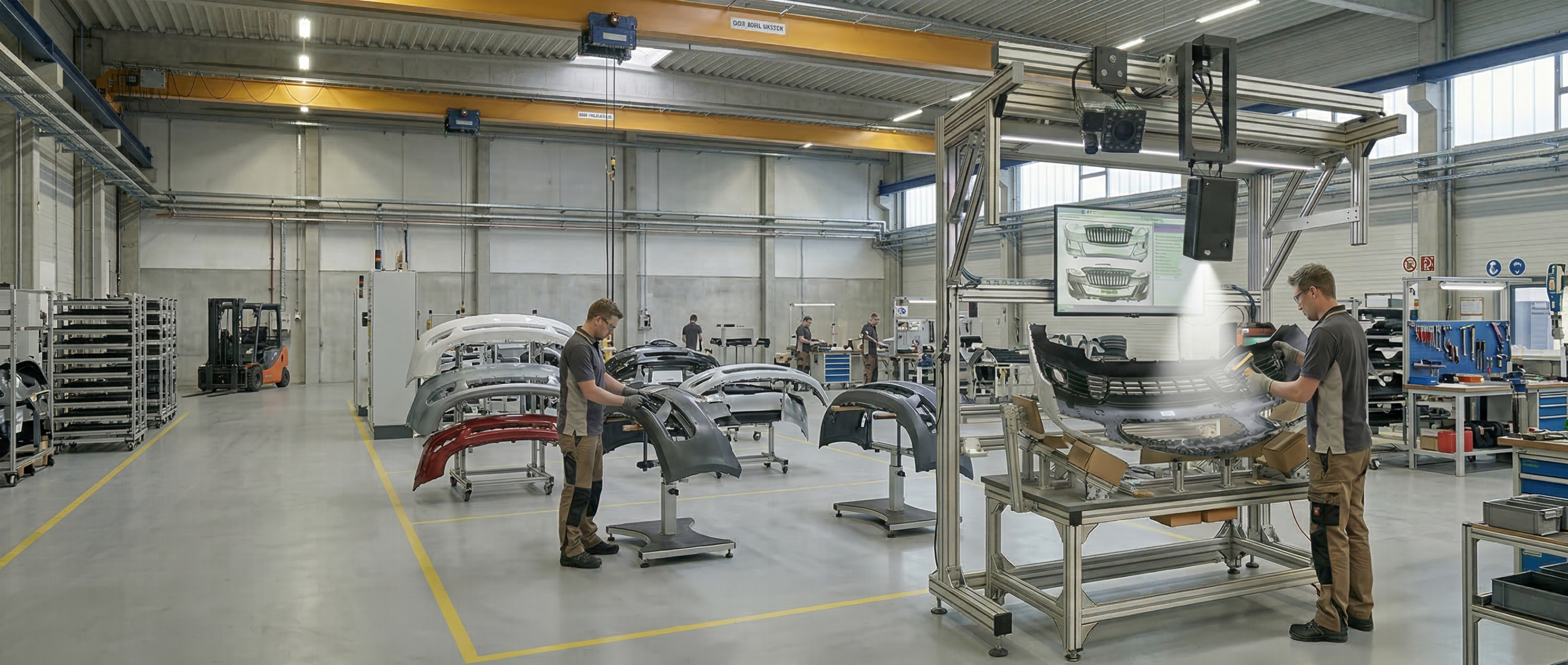 Montageprüfung in der industriellen Produktion